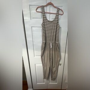 Aerie Striped Harem Jumsuit